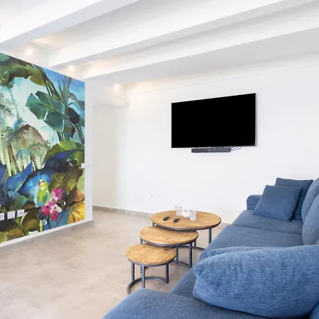 Duplex Moderno De Lujo Con Terraza, Vista Al Mar Y Wi-fi 600 Mb - Es-279-10 Apartmán Puerto de Santiago (Tenerife)